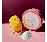 Kalanka-Arielle Éponge Menstruelle - Alternative Aux Tampons Et Bonnets : Absorbant Intérieur Naturel, Lavable Et Réutilisable Avec Récipient, 2 Éponges Et Percarbonate De Désinfection (M)