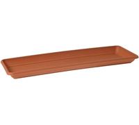 KALANKA-ARTEVASI Soucoupe RECTANGULAIRE Venezia 80CM TERRECUITE, Terracotta