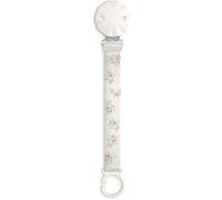 Kalanka-, Attache-Tétine En Tissu Pour Bébé, Ruban Doux Et Flexible, Chaîne - Pince Avec Clip. Compatible Avec Toutes Les Sucettes À Anneau, +0 Mois, Convient Nouveau-Nés, Poetry Rose