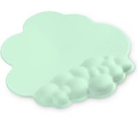 KALANKA-Attack Shark Tapis de Souris Cloud Support Repose-poignet,Tapis de Souris Ergonomique, Base Antidérapante pour un Contrôle Confortable et Précis, pour Taper/Jouer Accessoires de Bureau - Vert
