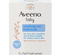 Kalanka-Aveeno Lot De 5 Sachets De Bain Apaisants À L'avoine Pour Bébé 21 G