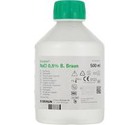 Kalanka-B Braun Nacl 0.9 Solution Saline 500 Ml, Solution Saline Physiologique Isotonique 0,9, Sans Nez, Solution Saline Pour Bébé, Chlorure De Sodium, Nettoyage Des Plaies, Solution Saline, Rinçage