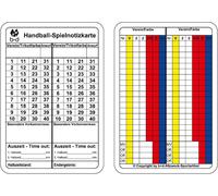 Kalanka-B+D Carte D'arbitrage Handball 100 Pièce, Allemand
