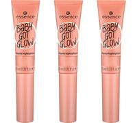 Kalanka-Baby Got Glow Highlighter N° 30 Liquide Qui Définit Le Résultat Express, Facile À Enlever, Brillant, Végétalien, Sans Huile, Sans Paraben, Sans Particules De Microplastique, 10 Ml