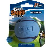 KALANKA-¿ Bacon Sniff Fetch Ball ¿ Balle à Poursuivre pour Chien ¿ Balle au Parfum de Bacon ¿ Balle Robuste au Noyau Epais ¿ Compatible avec Les Lanceurs Taille Medium ¿ Diamètre de 6,5 cm