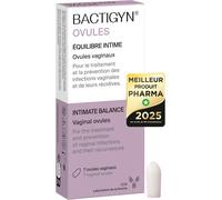 Kalanka-Bactigyn - Ovules Vaginaux Postbiotiques 5 Actions - Traitement Et Prévention Des Infections Vaginales (Vaginites, Vaginoses Bactériennes, Infections Fongiques) Et De Leurs Récidives - 7 Ovul