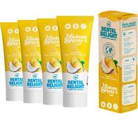 Kalanka-Bahama Breeze 4x Dentifrices Goût Ananas-Noix De Coco Neutre Climatiquement Et Sans Microplastique ¿