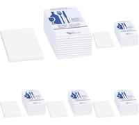 KALANKA-Baier schneider notes &restauration, sans klebebindung 70 g/m ², 75 x 140 mm, blanc, Un paquet de 10 (10 x 50 feuilles) (Lot de 5)
