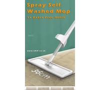 KALANKA-Balai vaporisateur rotatif pour sol,Flacon pulvérisateur rechargeable de haute capacité,Nettoyage amovible et lavable en microfibre,Poignée durable, légère et contrôlable avec poignée réglabl