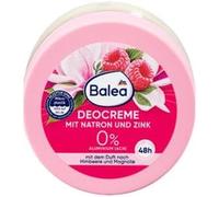 Kalanka-Balea Deo Creme 50 Ml, Crème Déodorante, Déodorant Efficace, 48h, Sans Sels D' Aluminum, Parfum Framboise Et Magnolia