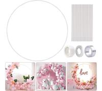 KALANKA-Balloon Arched Kit,Cadre de Cercle de Ballon,Kit de Guirlande de Ballon,kit d'arche de Ballon Rond Décoratif avec Support,Réutilisable