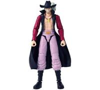 Kalanka-Bandai - Anime Heroes - Figurine One Piece - Figurine Mihawk 17 Cm - Licence Officielle One Piece - Figurine Manga Articulée Dracule Mihawk ?Il De Faucon - Jouet Enfant 4 Ans Et + - 37053