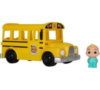 KALANKA-Bandai - Bus Scolaire Musical Jaune - véhicule Qui Joue la Chanson The Wheels on The Bus et sa Figurine JJ - CMW0015