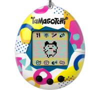 KALANKA-Bandai - Tamagotchi - Tamagotchi Original - Memphis Style - Animal électronique virtuel avec écran Couleur, 3 Boutons et Jeux - Jouet Animal interactif en Français - Jouet Enfant 8 Ans et + -