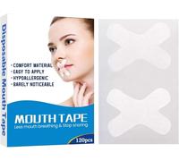 Kalanka-Bande Buccale Pour Dormir,Mouth Tape For Sleeping,Sleep Strips Mouth Tape,Adhésif Mouth Tape,Tapes Anti Ronflement,Anti-Ronflement Nasal Mouth Tape,Moins De Respiration Buccale