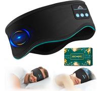 KALANKA-Bandeau Ecouteurs pour Dormir Cadeau Homme: Casque Bandeau Anti Bruit pour Dormir Sport Musique Bandeau Bluetooth Sommeil, Gadget High Tech, Idee Cadeau Femme Cadeau Homme Original Idee Cadea