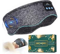 KALANKA-Bandeau Ecouteurs pour Dormir Cadeau Homme: Casque Bandeau Anti Bruit pour Dormir Sport Musique Bandeau Bluetooth Sommeil, Gadget High Tech, Idee Cadeau Femme Cadeau Homme Original Idee Cadea