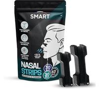 Kalanka-Bandelettes Nasales Anti Ronflement Nasal Strips ¿ Pack 60 Pièces (30 Sommeil + 30 Sport) Patch Nasal Respiration, Dilatateur/Écarteur Nasal Puissant Contre Nez Bouché Et Congestion, Large, P