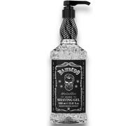 Kalanka-Bandido Shaving Gel Men Metallic Silver 1000ml - Gel À Raser Transparent Rasage Homme Non Moussant Rasage Précis Des Contours De La Barbe