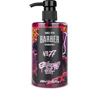 Kalanka-Barber Marmara Gel De Rasage Homme N°77 - Gel De Rasage Homme Transparent 500ml - Pour Un Rasage Précis Des Contours De La Barbe - Glisse Optimale - Rafraîchit La Peau - Avec Doseur Pompe