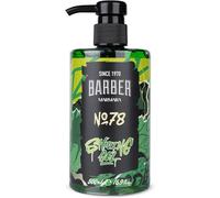 Kalanka-Barber Marmara Gel De Rasage Homme N°78 - Gel De Rasage Homme Transparent 500ml - Pour Un Rasage Précis Des Contours De La Barbe - Glisse Optimale - Rafraîchit La Peau - Avec Doseur Pompe