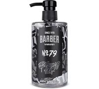 Kalanka-Barber Marmara Gel De Rasage Homme N°79 - Gel De Rasage Homme Transparent 500ml - Pour Un Rasage Précis Des Contours De La Barbe - Glisse Optimale - Rafraîchit La Peau - Avec Doseur Pompe