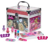 KALANKA-Barbie Maquillage pour Enfants Kit de Maquillage Comprenant Brillant à Lèvres, Vernis à Ongles et Plus Encore Cadeaux pour Les 3+ par