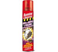 KALANKA-BARRIERE A INSECTES Aérosol mousse enveloppante spécial nids de guêpes et frelons, 300 ml, BARMOGUEP300
