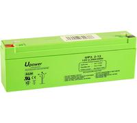 KALANKA-Batería U-Power Plomb AGM 12V 2.2Ah F1 4,8mm
