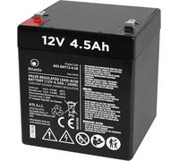 KALANKA-Batterie 12v 4.5 ah au Plomb scellé (VRLA), Convient pour UPS(onduleur), vidéosurveillance, systèmes d'alarme, mobilité électrique, Jouets, Attache faston F2 6.3mm, A03-BAT12-4.5A