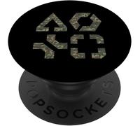 Kalanka-Battlefield Class Woodland Army Camo Symbol Game Design Bf6 Popsockets Popgrip Adhésif