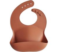 Kalanka-Bavoir Bébé En Silicone Bavoirs Imperméables Réglables Bavoirs Faciles À Essuyer 4 Tailles Réglables Avec Poches Avant Profondes 100% Sans Bpa Et Phtalate