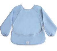 Kalanka-Bavoir Manches Longues Bébé Tablier Bébé Pour Manger Imperméable Ajustement Réglable Pour 6-24 Mois