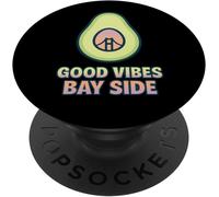Kalanka-Bay Vibs Avocado - Retro Pastetel Chill Design Popsockets Popgrip Adhésif