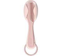 Kalanka-Béaba, Peigne + Brosse À Cheveux, Bébé/Enfant, Système De Rangement Du Peigne Intégré Au Dos De La Brosse, Old Pink