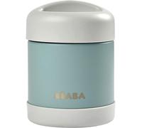 Kalanka-Béaba, Portion De Conservation Repas Bébé/Enfant, Inox, Isotherme, Conserve Chaud/Froid Aliments, Double Parois, 100% Hermétique, 300 Ml, Light Mist/Eucalyptus Green