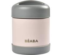 Kalanka-Béaba, Portion De Conservation Repas Bébé/Enfant, Inox, Isotherme, Conserve Chaud/Froid Aliments, Double Parois, 100% Hermétique, 300 Ml, Dark Mist/Light Pink