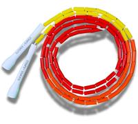 Kalanka-Beaded Jump - Professional Jump With An Adjustable Length Up To Max. 3 Mt, Thickness 3 Mm Poly Cord/8mm Including Beads, Weight 0.1 Kg