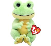 KALANKA-- Beanie Bellies - Peluche Snapper la Grenouille 15 cm - TY41052, Vert, Jaune