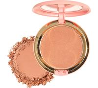 Kalanka-Beauty Searcher Shimmer Bronzer Blush Poudre Rouge Natural Sunshine Pro Contour Highlight Bronzer Blush Powder Soft Touch Vegan Formula Crème De Maquillage Pour Le Visage (Sunkissed Bronzer)