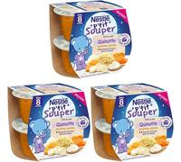 Kalanka-Bébé - P'tit Souper Quinotto Carottes Panais - Dès 8 Mois - 2 X 200g (Lot De 3)