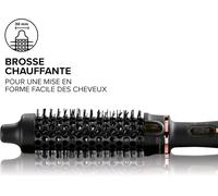 Kalanka-Bellissima Brosse Soufflante My Pro Magic Style Brush P2 30 - Technologie Ionique, Rev¿ºtemente En C¿¿Ramique - Brosse Chauffante, Cheveux Liss¿¿S Effet Naturel Ou Ondul¿¿, Diam¿¿Tre 30 Mm, Mu