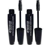 Kalanka-Benecos - Cosmétiques Naturels - Mascara - Volume Végétalien - Sans Gluten - Noir Magique (Lot De 2)