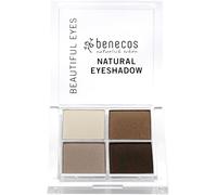 Kalanka-Benecos - Cosmétiques Naturels - Palette De Fards À Paupières Quattro - Vegan - Café Et Crème