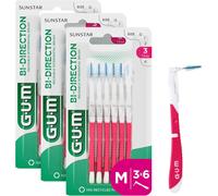 Kalanka-Bi-Direction Brossettes Interdentaires Orientables En 2 Positions Positionnement À 90 Degrés Nettoyage Des Dents Et Élimination De La Plaque Dentaire 1.2mm, Iso 3 Taille M Lot De 3x