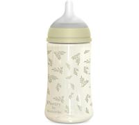 Kalanka-, Biberon 270 Ml, Avec Tétine Symétrique Sx Pro En Silicone, Avec Valve Anticolique, Débit Moyen (M), Pour Liquides De Densité Moyenne, Lait, Jus Ou Eau. Bébés +3 Mois. Poetry, Vert