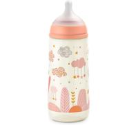 Kalanka-, Biberon 360 Ml. Biberon Avec Tétine Symétrique Sx Pro En Silicone À Débit Rapide (L). Avec Valve Anti-Colique. Silicone Fin Ultra-Doux. Pour Bébés, +6 Mois. Dreams Rose