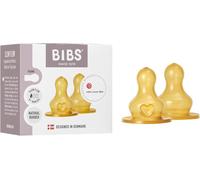 Kalanka-Bibs Bottle Nipple 2-Pack. Anti-Colique. Tétines Supplémentaires Pour Baby Glass Bottle. Embout Rond En Latex De Caoutchouc Naturel. Tétine Bibs Colour, Slow Flow, Bottle Nipples 2-Pack