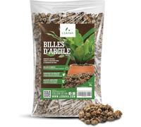 KALANKA-® Billes d'argile pour Plante [100% Made in Italy] - 3L - Substrat Naturel et Léger, Idéal pour Terreau et Drainage de Plantes d'Intérieur - Billes Argile Plantes Décorative et pour Drainage