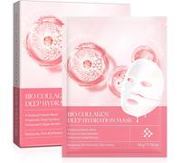 Kalanka-Bio Collagen Mask, Masque Visage Collagene, 4 Pcs Biodance Bio-Collagen Real Deep Mask, Masque Visage Hydratant, Collagen Mask